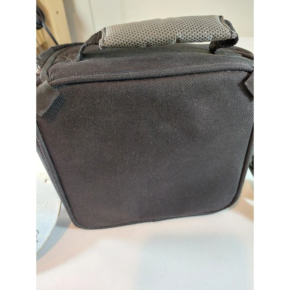 Zeikos ZE-CA38A Black & Grey Waterproof Shock-Proof Camera Gadget Bag w/ Strap